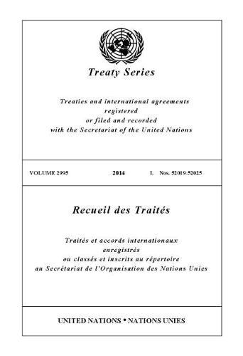 Treaty Series 2995 (English/French Edition)