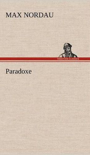 Cover image for Paradoxe