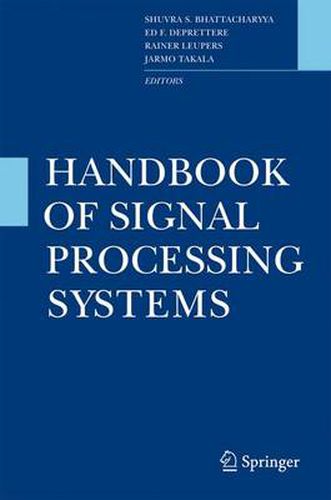 Cover image for Handbook of Signal Processing Systems