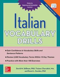 Cover image for Italian Vocabulary Drills