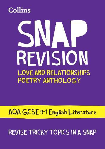 AQA Poetry Anthology Love and Relationships Revision Guide: Ideal for Home Learning, 2022 and 2023 Exams