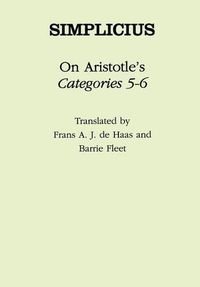 Cover image for On Aristotle's  Categories 5-6