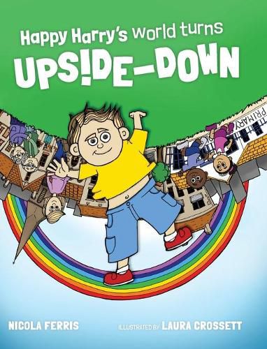 Cover image for Happy Harry's World Turns Upside Down