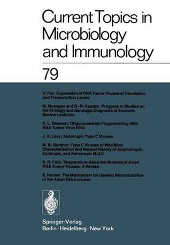 Current Topics in Microbiology and Immunology: Volume 79