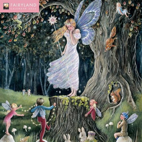 Cover image for Fairyland by Jean & Ron Henry Wall Calendar 2026 (Art Calendar)