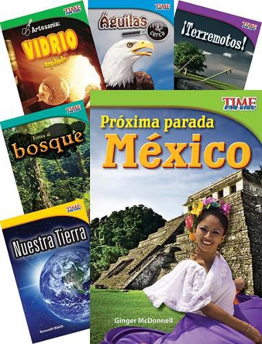 Cover image for Time for Kids Informational Text Grade 2 Spanish Set 1 10-Book Set (Time for Kids Nonfiction Readers)