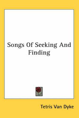 Cover image for Songs Of Seeking And Finding