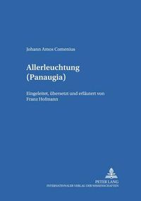 Cover image for Allerleuchtung (Panaugia): Eingeleitet, Uebersetzt Und Erlaeutert Von Franz Hofmann