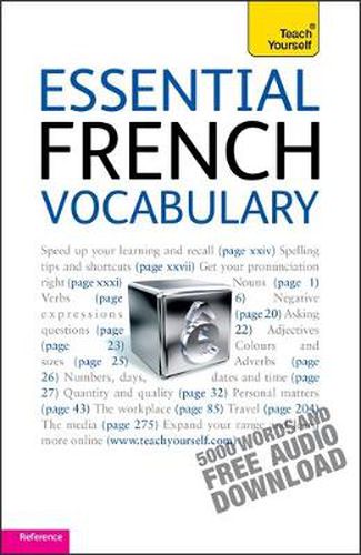 Cover image for Essential French Vocabulary: Teach Yourself