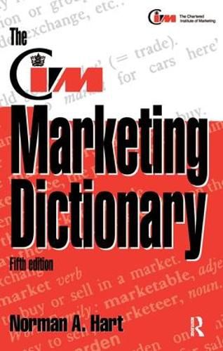 Cover image for The CIM Marketing Dictionary