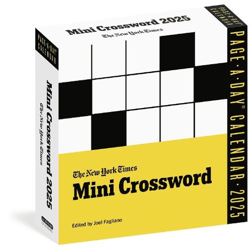The New York Times Mini Crossword Page-A-Day (R) Calendar 2025