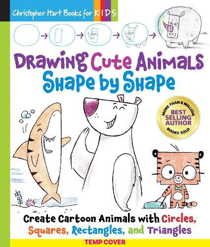 Cover image for Drawing Cute Animals Shape by Shape