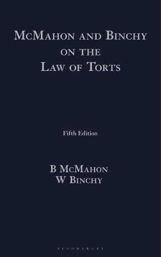 Cover image for McMahon and Binchy on the Law of Torts