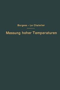 Cover image for Die Messung Hoher Temperaturen