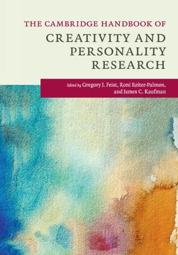 Cover image for The Cambridge Handbook of Creativity and Personality Research