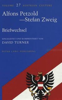 Cover image for Alfons Petzold - Stefan Zweig: Briefwechsel