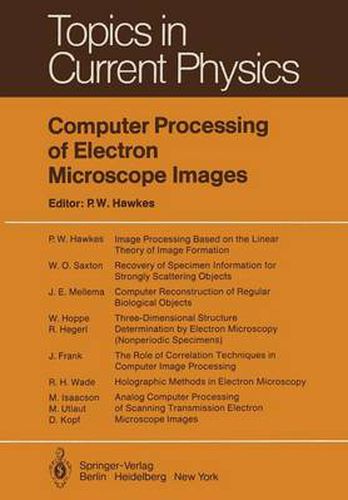 Computer Processing of Electron Microscope Images