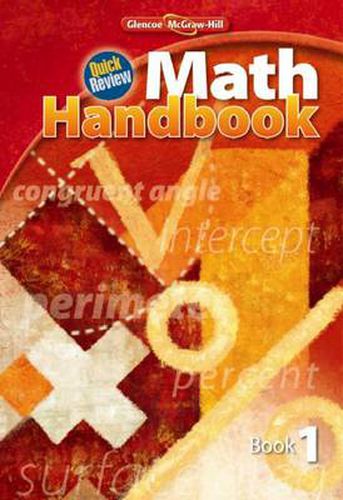 Cover image for Quick Review Math Handbook, Book 1