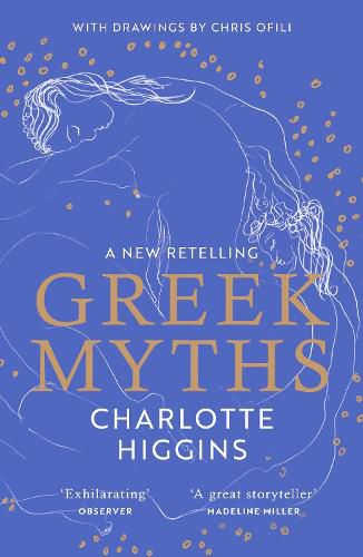 Cover image for Greek Myths: A New Retelling, with drawings by Chris Ofili