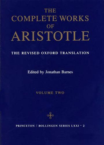 Cover image for The Complete Works of Aristotle
