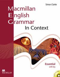 Cover image for Macmillan English Grammar In Context Essential Pack with Key
