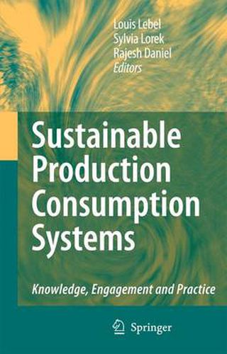 Cover image for Sustainable Production Consumption Systems: Knowledge, Engagement and Practice