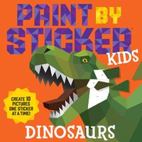 Cover image for Paint by Sticker Kids: Dinosaurs