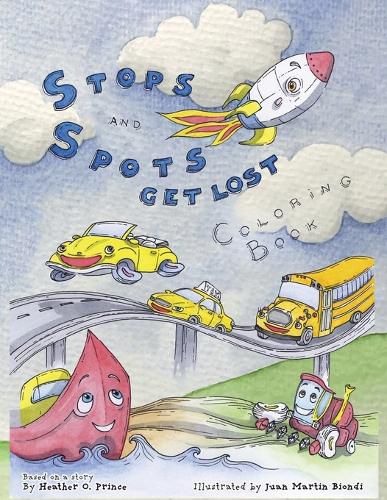 Stops and Spots Get Lost Coloring Book