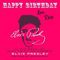 Cover image for Happy Birthday-Love, Elvis