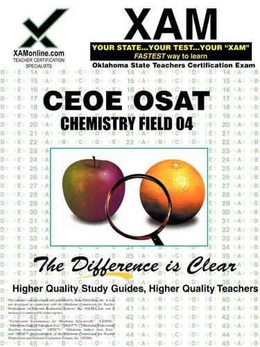 Ceoe Osat Chemistry Field 04 Teacher Certification Test Prep Study Guide