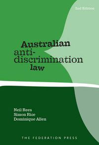 Cover image for Australian Anti-Discrimination Law