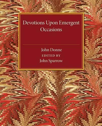 Cover image for Devotions upon Emergent Occasions