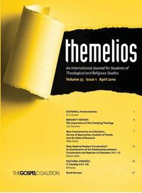 Cover image for Themelios, Volume 35, Issue 1