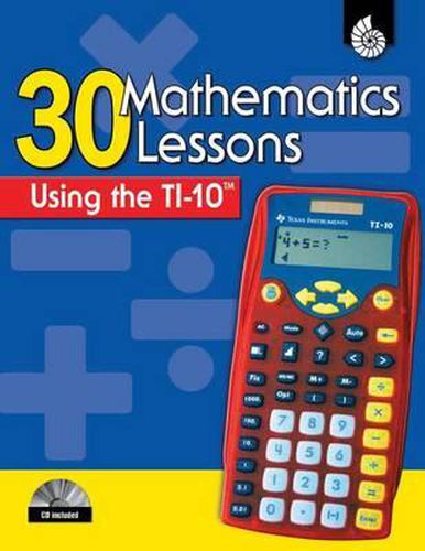 Cover image for 30 Mathematics Lessons Using the TI-10