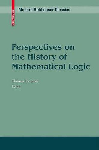 Cover image for Perspectives on the History of Mathematical Logic