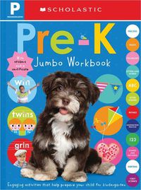 Cover image for Pre-K Jumbo Workbook: Scholastic Early Learners (Jumbo Workbook)