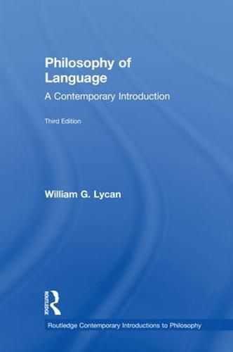 Cover image for Philosophy of Language: A Contemporary Introduction