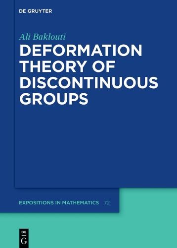 Cover image for Deformation Theory of Discontinuous Groups