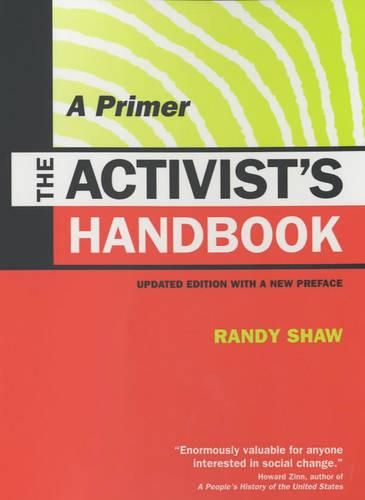 Cover image for The Activist's Handbook: A Primer