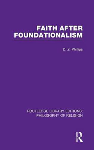 Cover image for Faith After Foundationalism