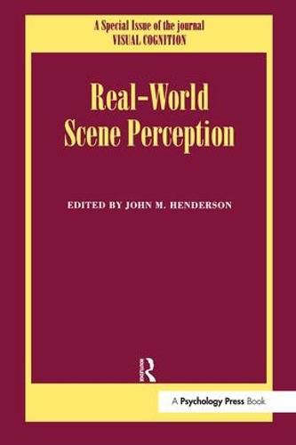 Cover image for Real World Scene Perception: A Special Issue of Visual Cognition