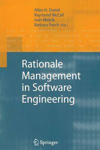 Cover image for Rationale Management in Software Engineering