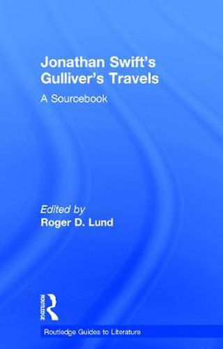 Cover image for Jonathan Swift's Gulliver's Travels: A Routledge Study Guide