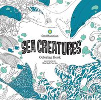 Cover image for Sea Creatures: A Smithsonian Coloring Book