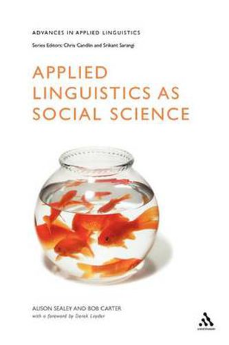 Cover image for Applied Linguistics as Social Science