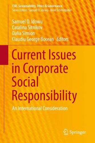 Cover image for Current Issues in Corporate Social Responsibility: An International Consideration