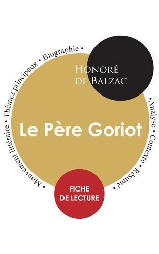 Cover image for Fiche de lecture Le Pere Goriot (Etude integrale)