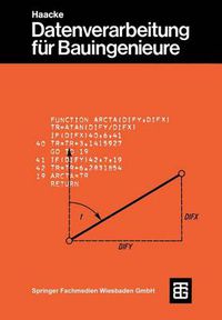 Cover image for Datenverarbeitung Fur Bauingenieure