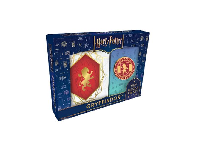 Cover image for Harry Potter: Gryffindor Tiny Book and Pin Set