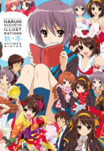 Cover image for Haruhi Suzumiya Illustrations: Autumn & Winter